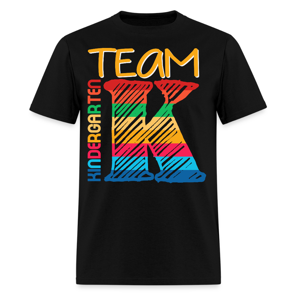 Kindergarten Teacher Team T-Shirt - black