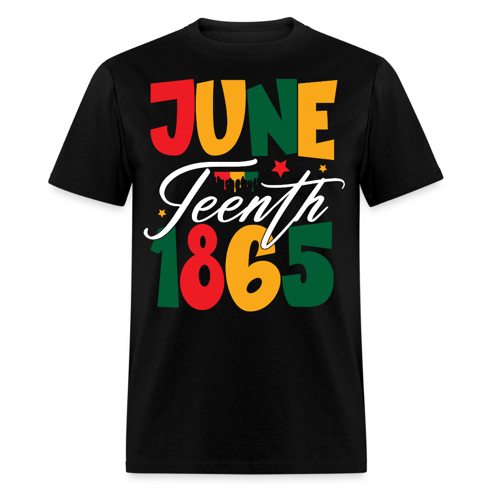 Black Freedom Day Juneteenth Celebration T-shirt - black