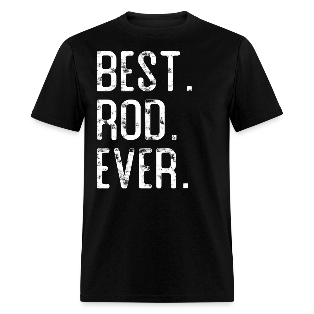 Funny Rod Name Gift T-shirt - black