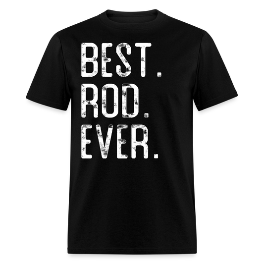 Funny Rod Name Gift T-shirt - black