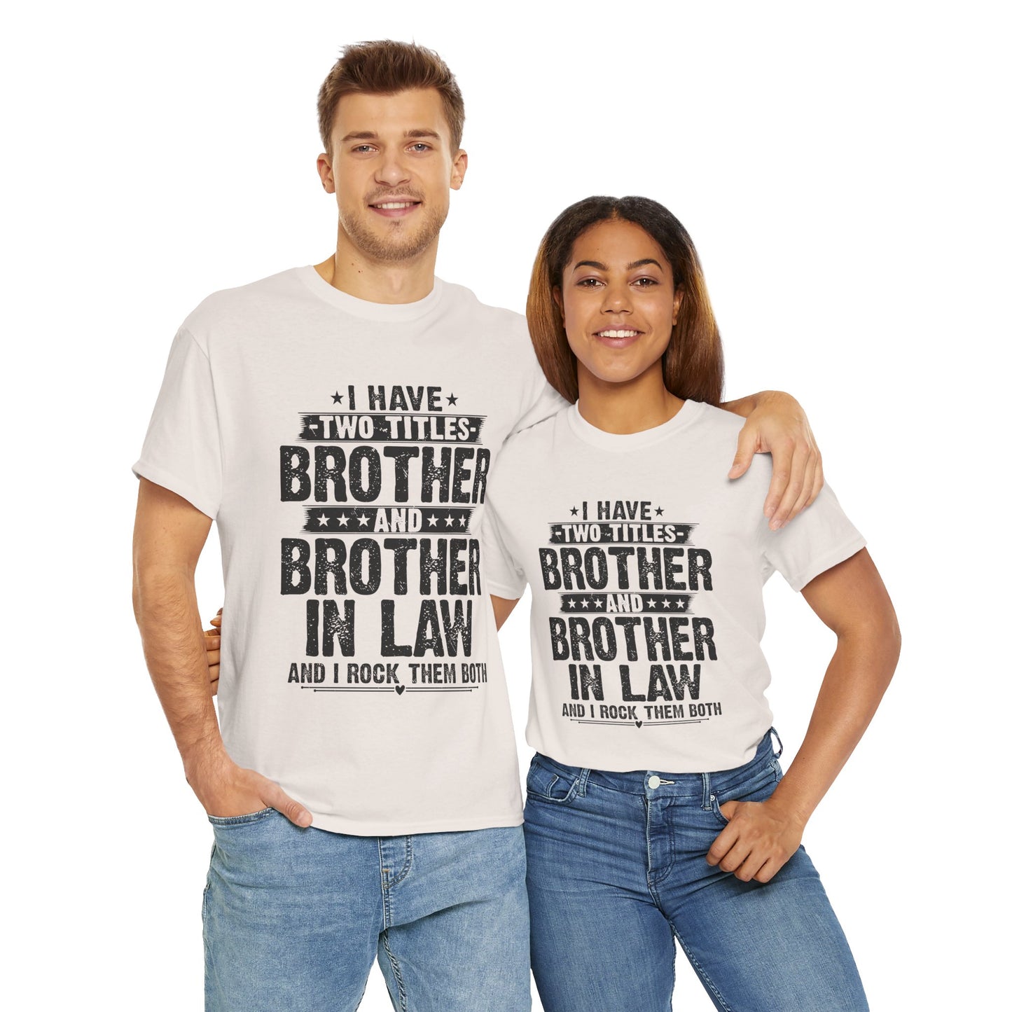 Funny Fathers Day Brother Men's Tee