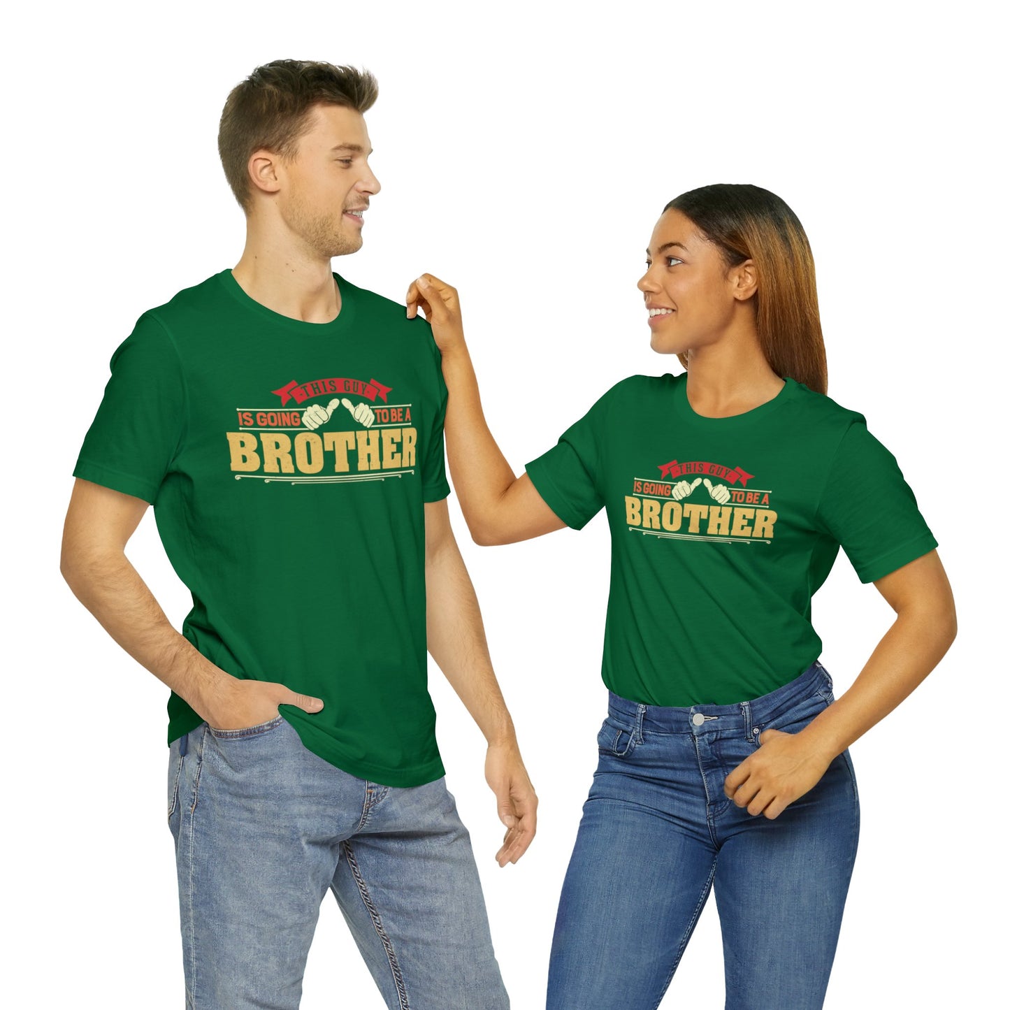 This is Guy going to be a Brother Unisex Jersey Short Sleeve Tee