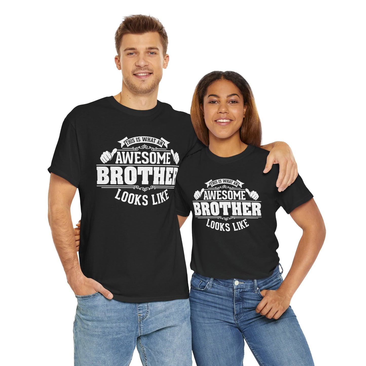 This Is What An Awesome Brother Looks Like Funny T-Shirt