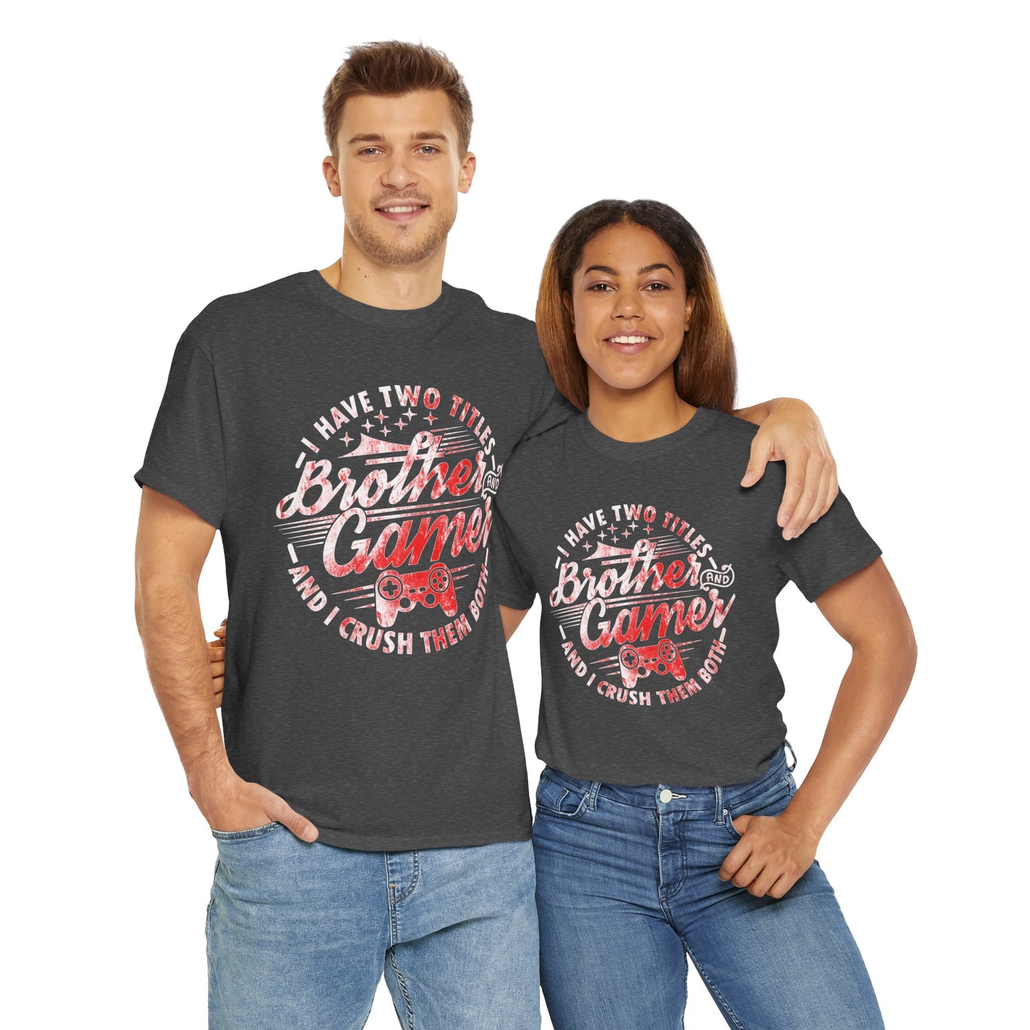 Funny Brother Gamer Men's T-Shirt