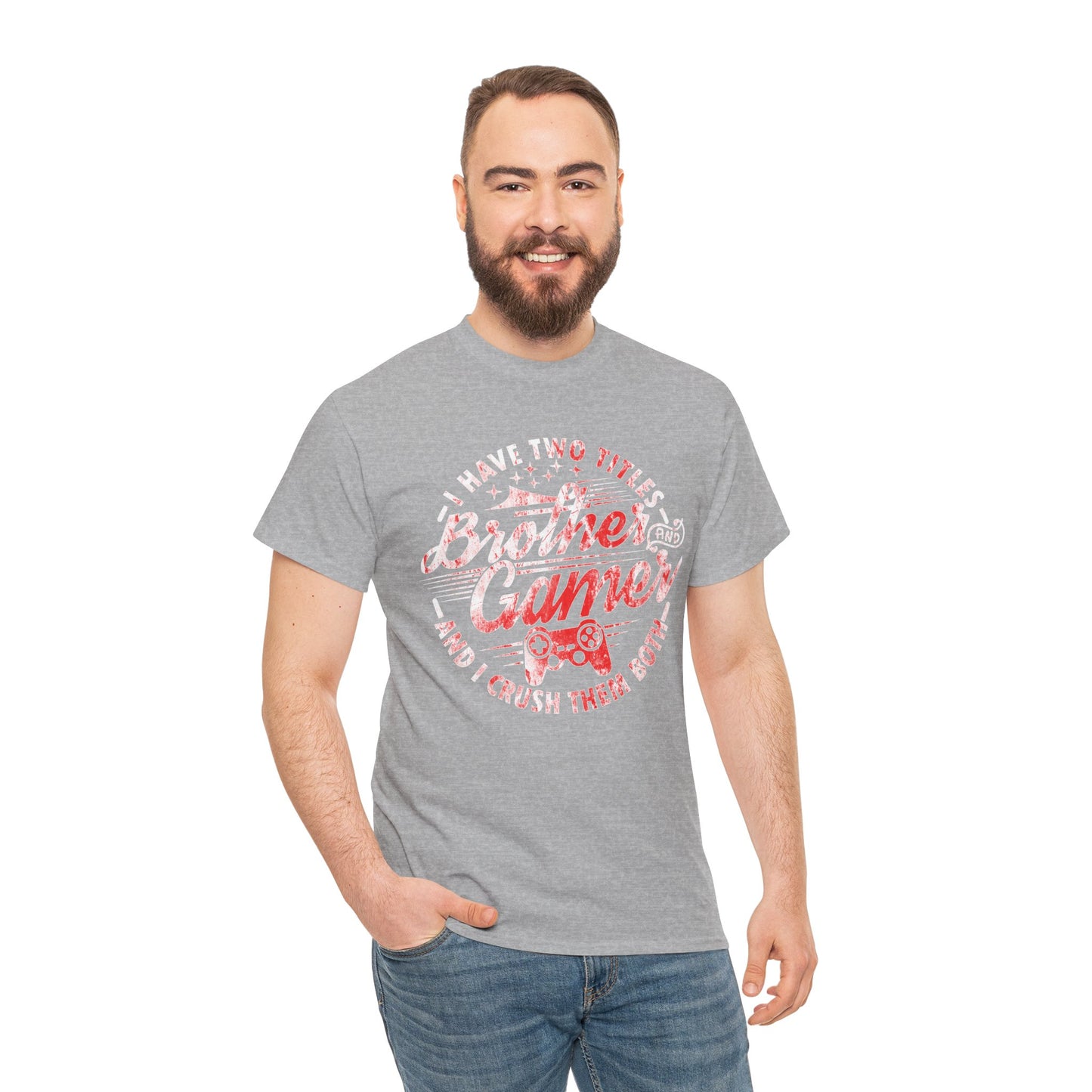Funny Brother Gamer Men's T-Shirt