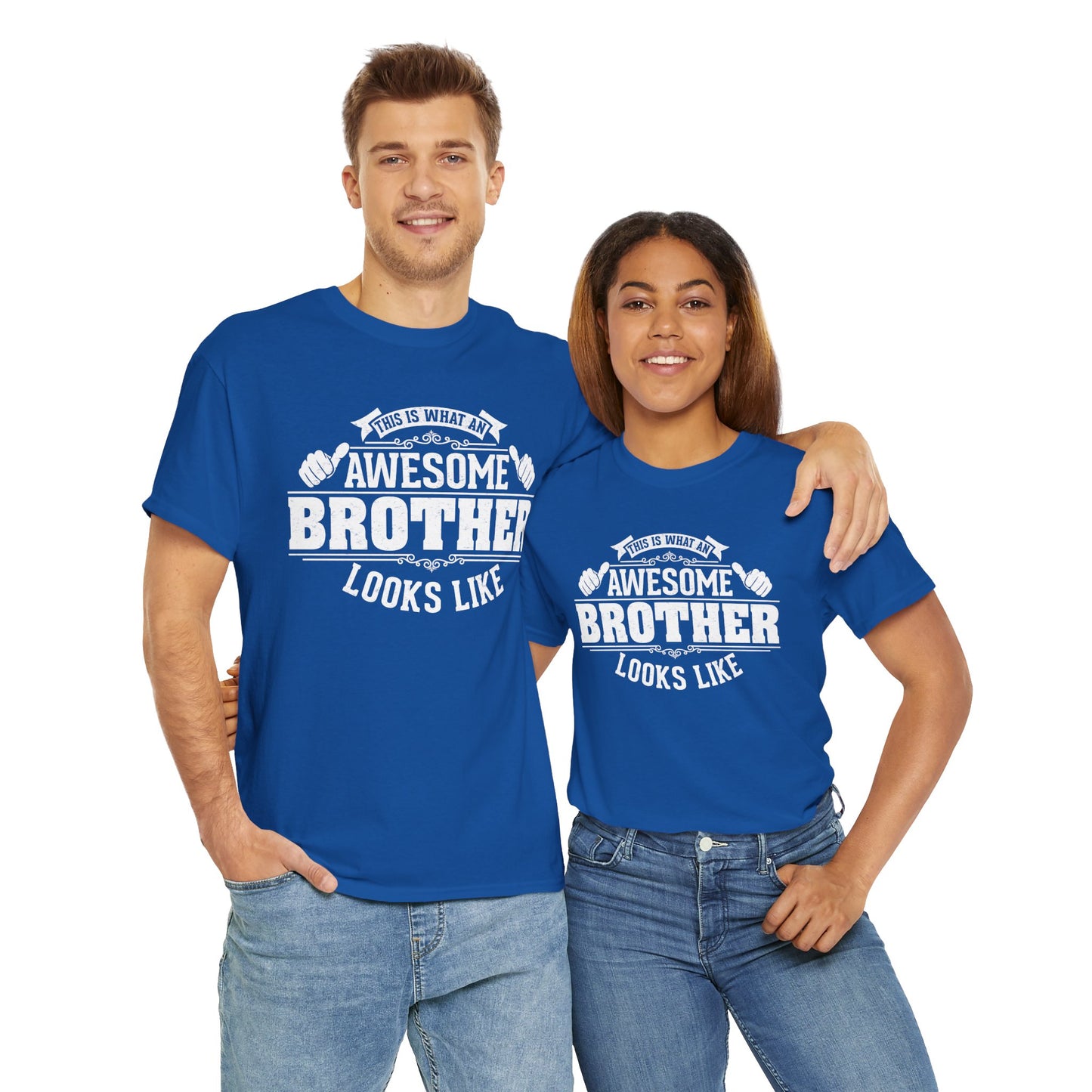 This Is What An Awesome Brother Looks Like Funny T-Shirt