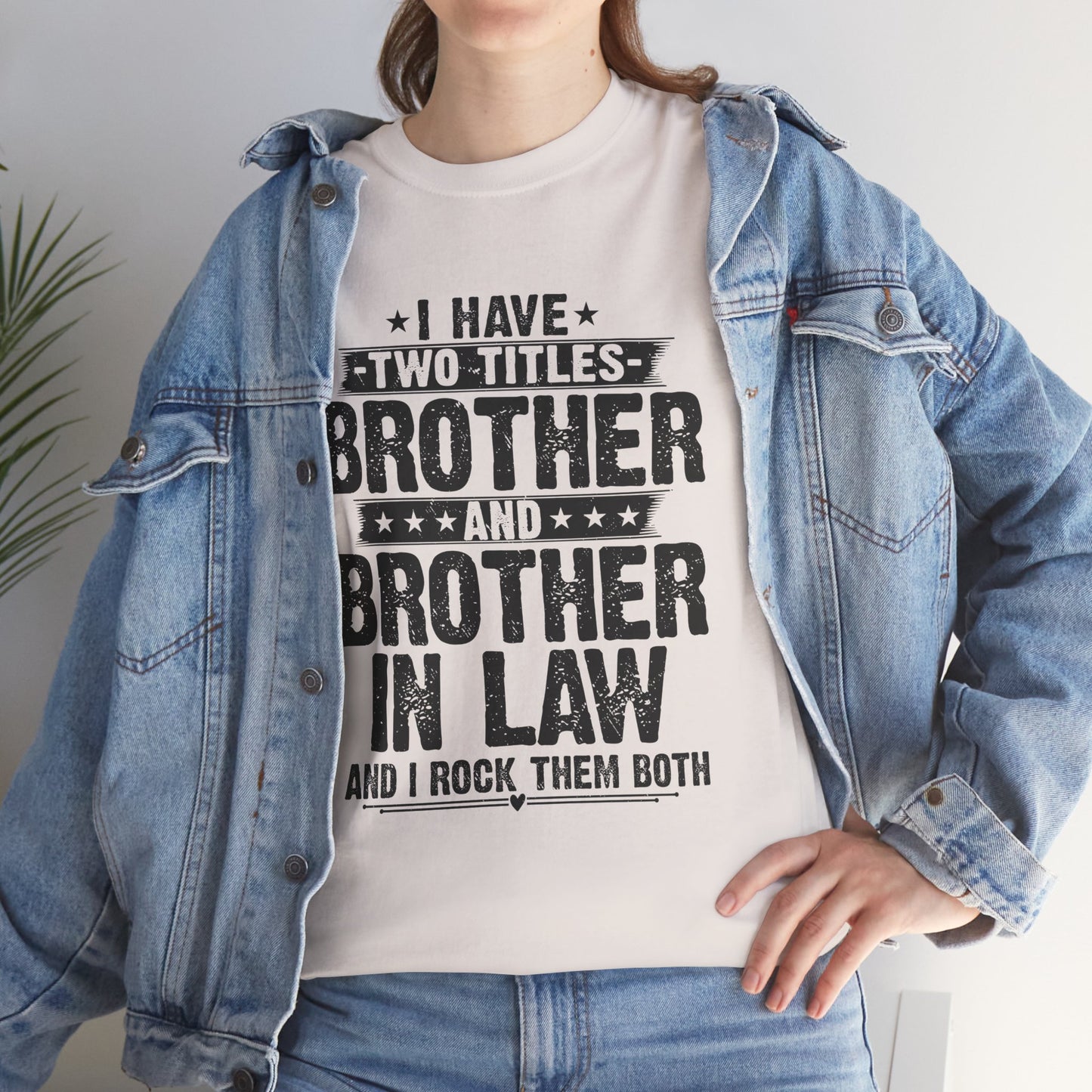 Funny Fathers Day Brother Men's Tee