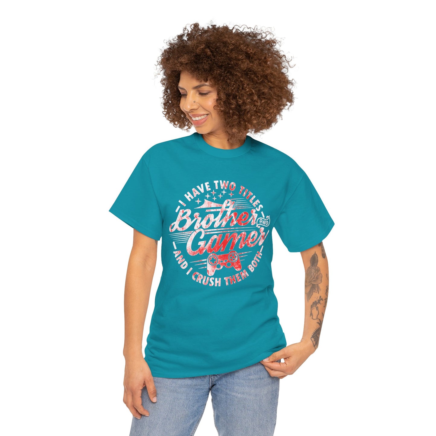 Funny Brother Gamer Men's T-Shirt