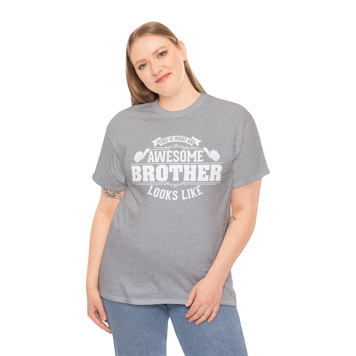 This Is What An Awesome Brother Looks Like Funny T-Shirt