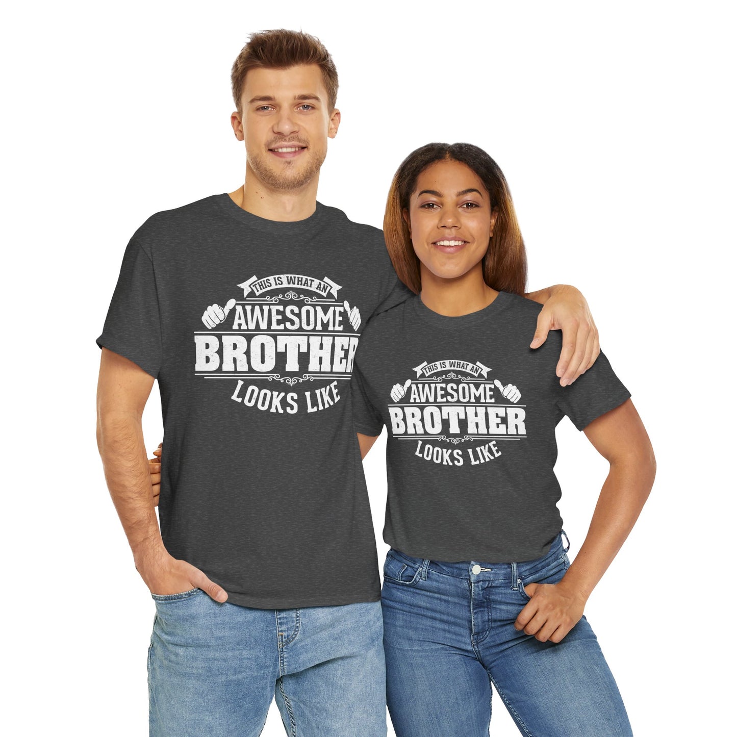 This Is What An Awesome Brother Looks Like Funny T-Shirt