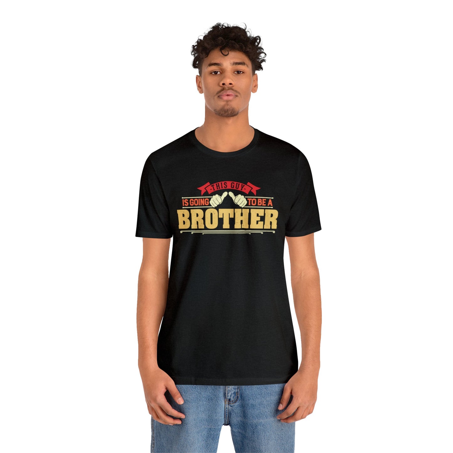 This is Guy going to be a Brother Unisex Jersey Short Sleeve Tee