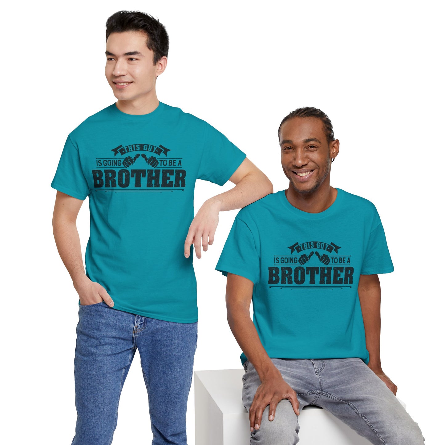 T-Shirt Gifts From Sister for Brother This is Guy going to be Brother Unisex Heavy Cotton Tee