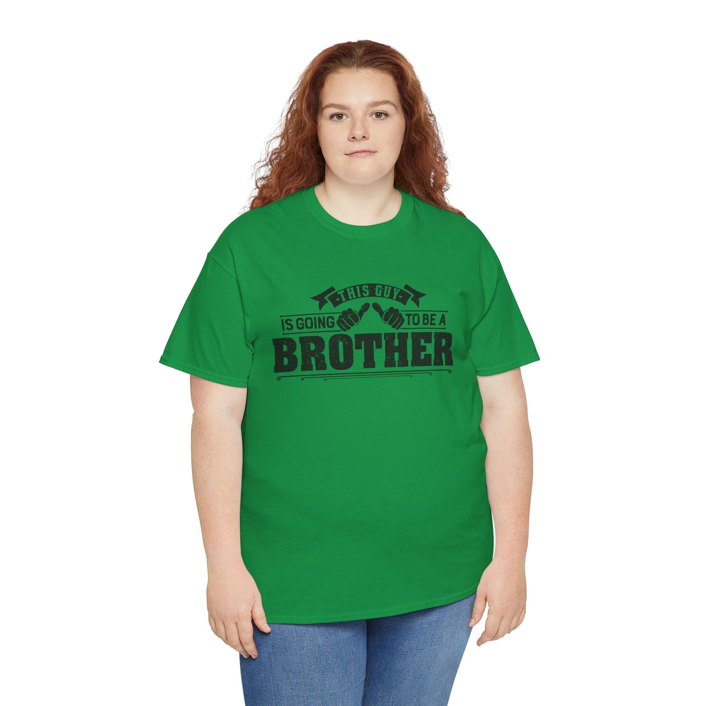 T-Shirt Gifts From Sister for Brother This is Guy going to be Brother Unisex Heavy Cotton Tee