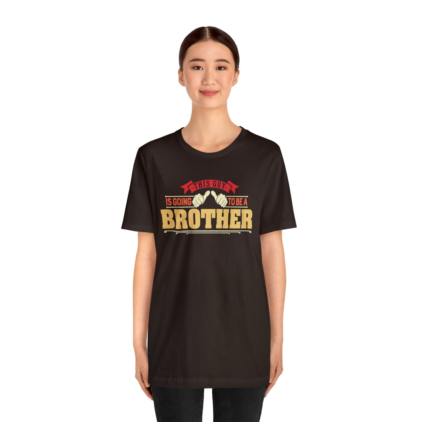 This is Guy going to be a Brother Unisex Jersey Short Sleeve Tee