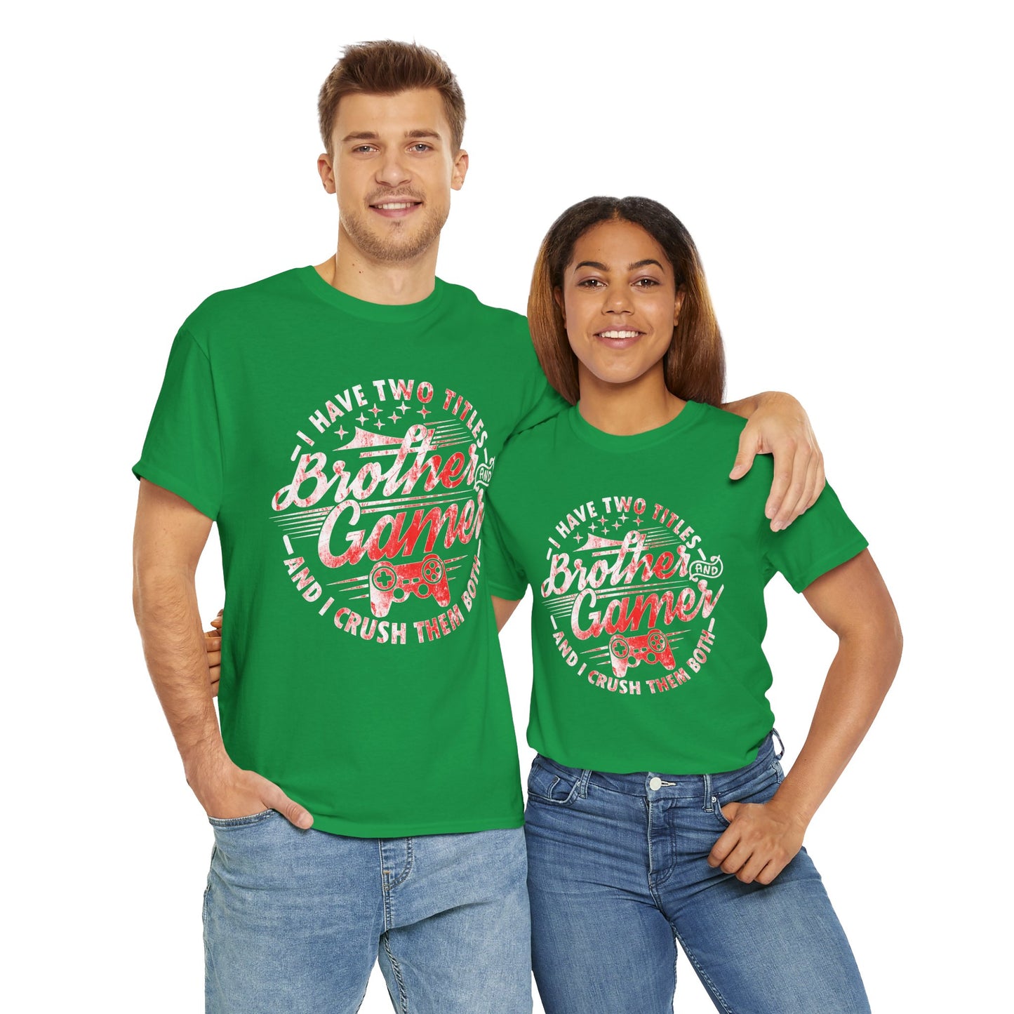 Funny Brother Gamer Men's T-Shirt
