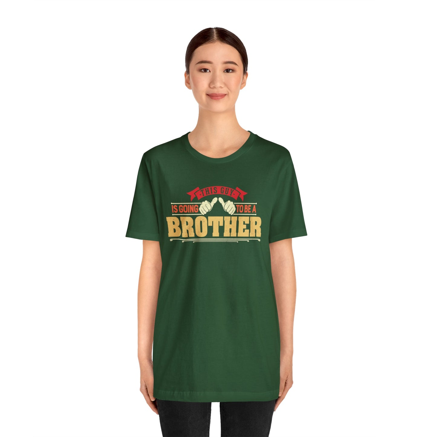 This is Guy going to be a Brother Unisex Jersey Short Sleeve Tee