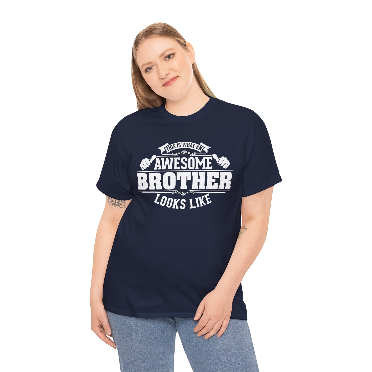 This Is What An Awesome Brother Looks Like Funny T-Shirt