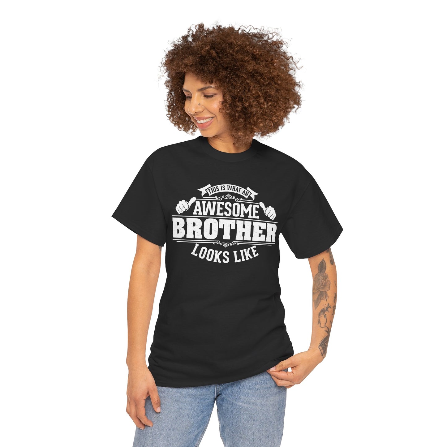 This Is What An Awesome Brother Looks Like Funny T-Shirt