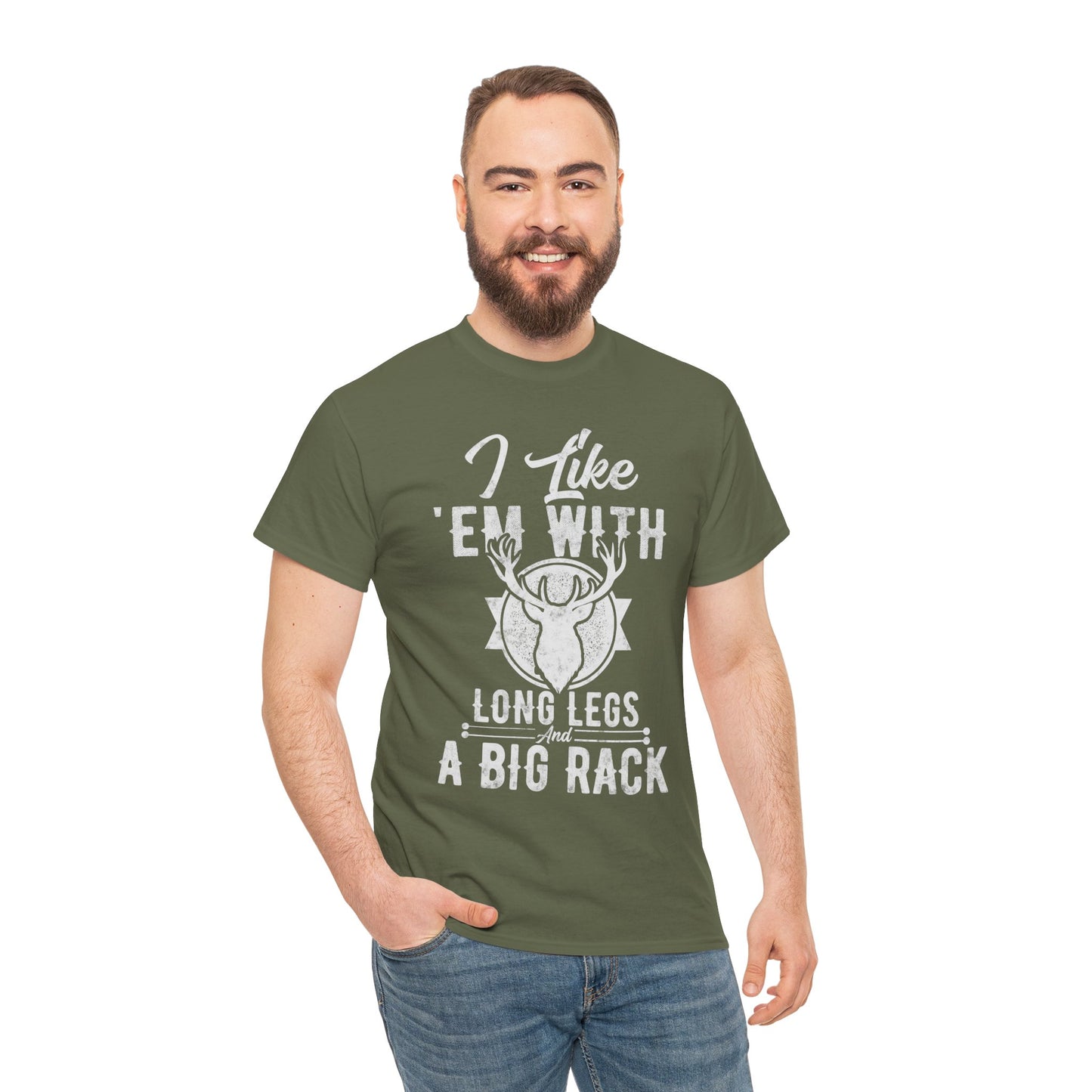 Funny Deer Hunting T-shirt - Cool Men's Tee