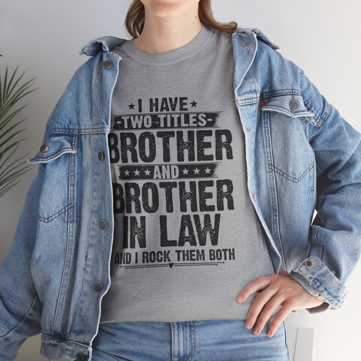 Funny Fathers Day Brother Men's Tee