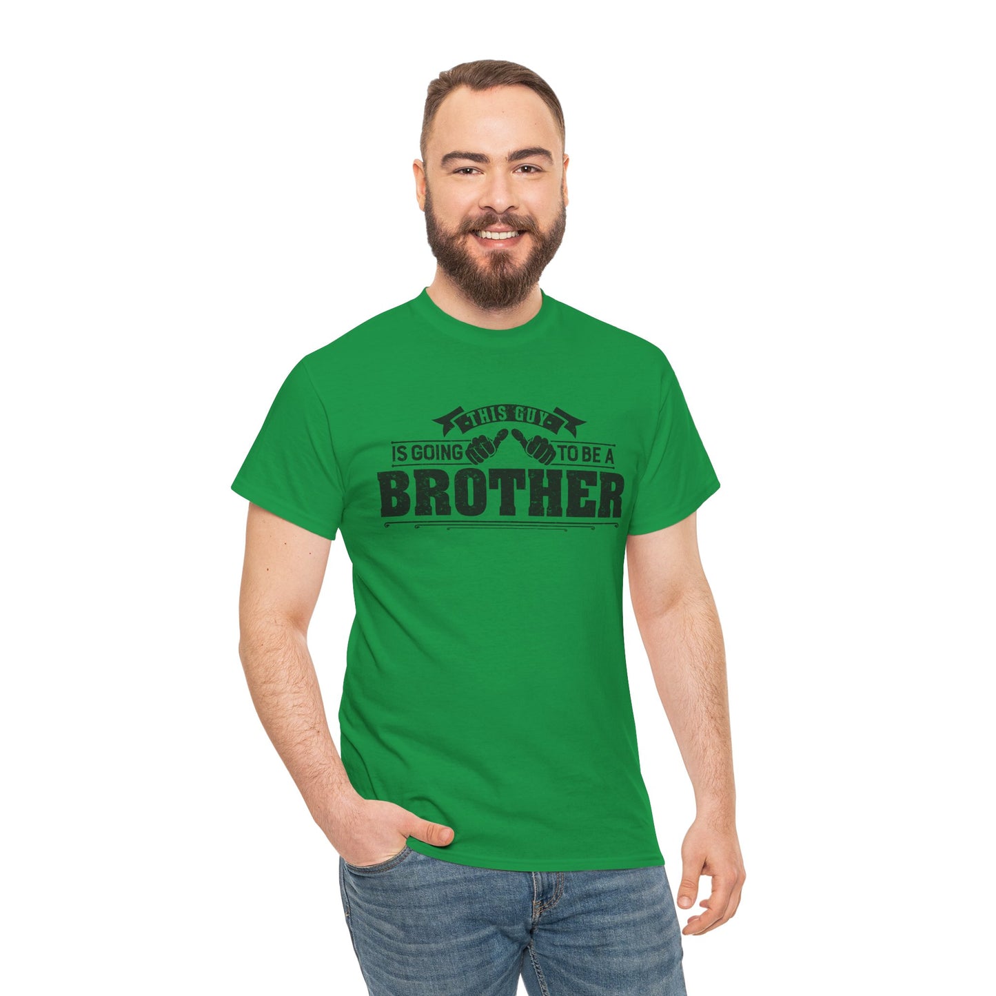 T-Shirt Gifts From Sister for Brother This is Guy going to be Brother Unisex Heavy Cotton Tee