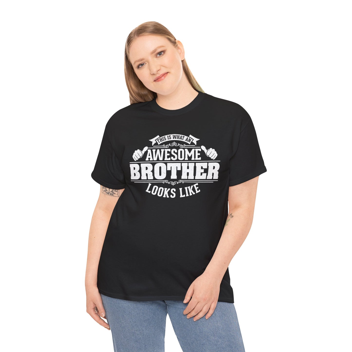 This Is What An Awesome Brother Looks Like Funny T-Shirt
