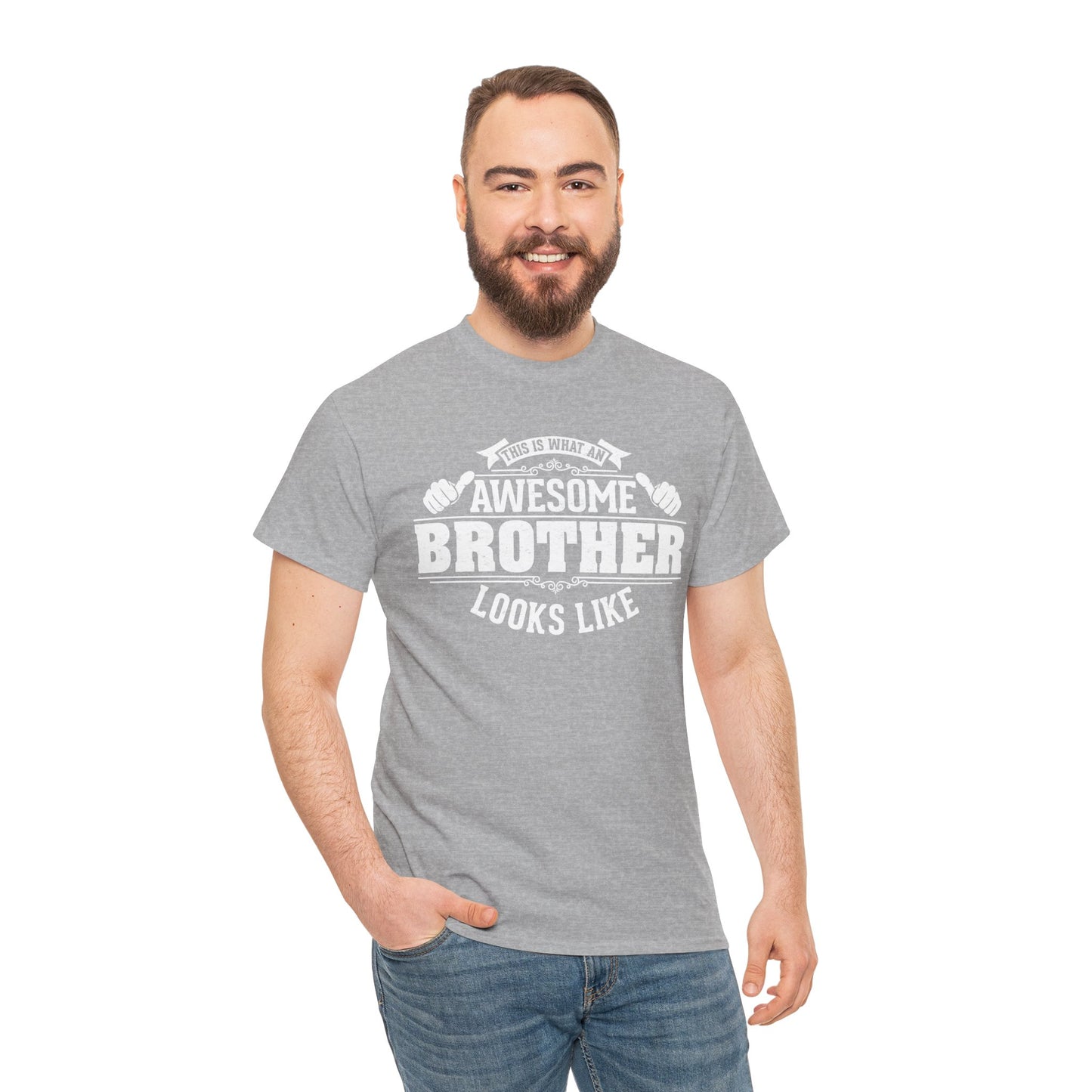 This Is What An Awesome Brother Looks Like Funny T-Shirt
