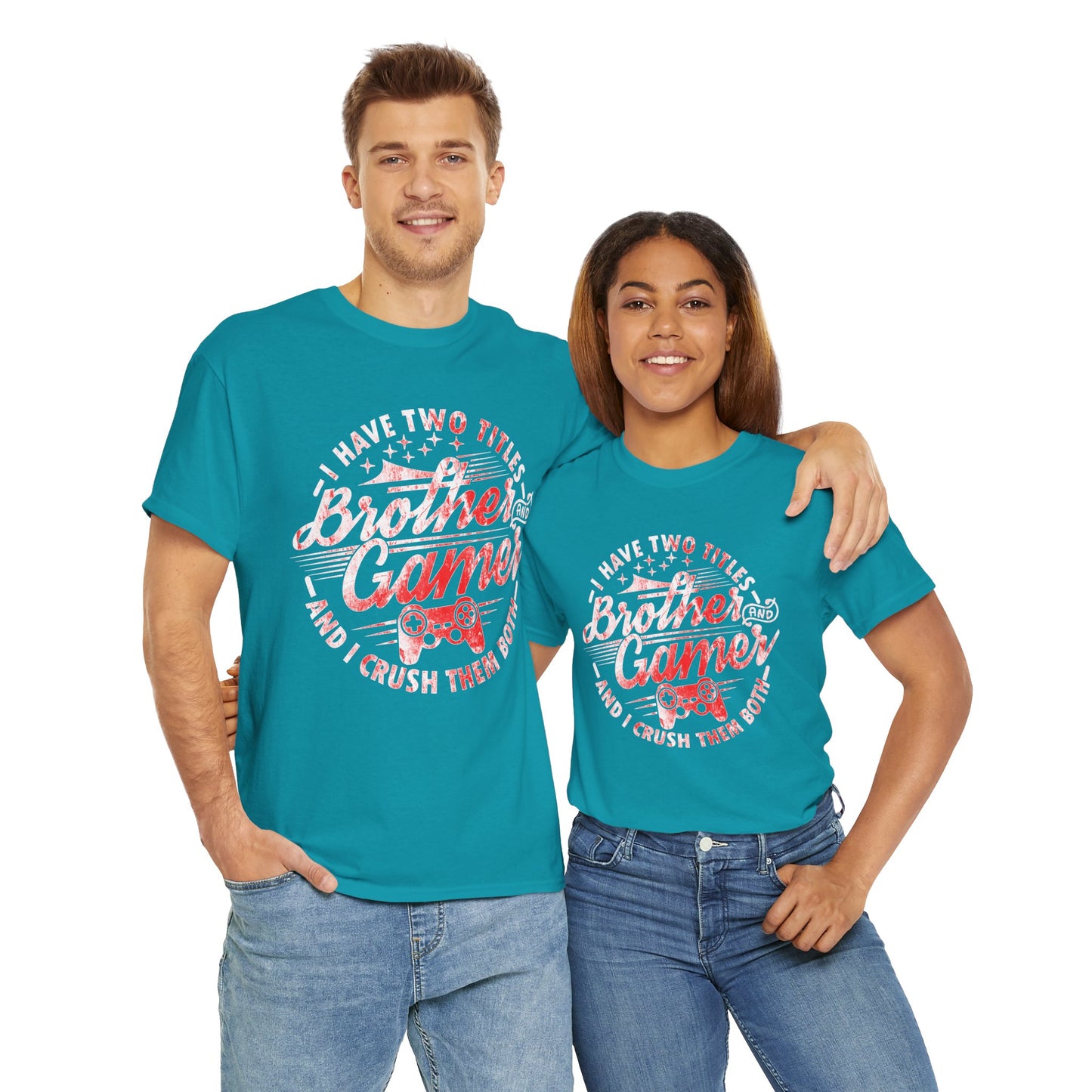 Funny Brother Gamer Men's T-Shirt