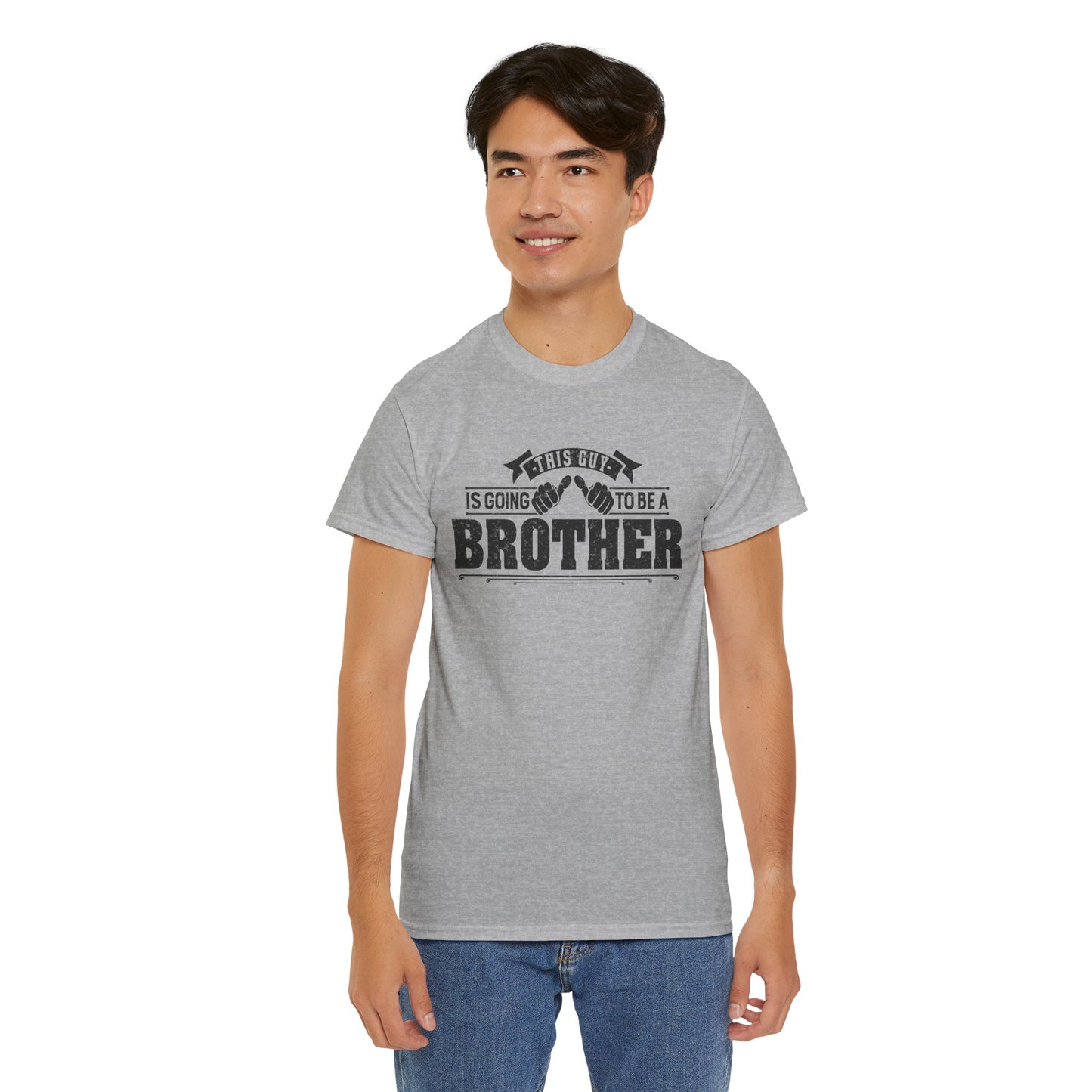 T-Shirt Gifts From Sister for Brother This is Guy going to be Brother Unisex Heavy Cotton Tee