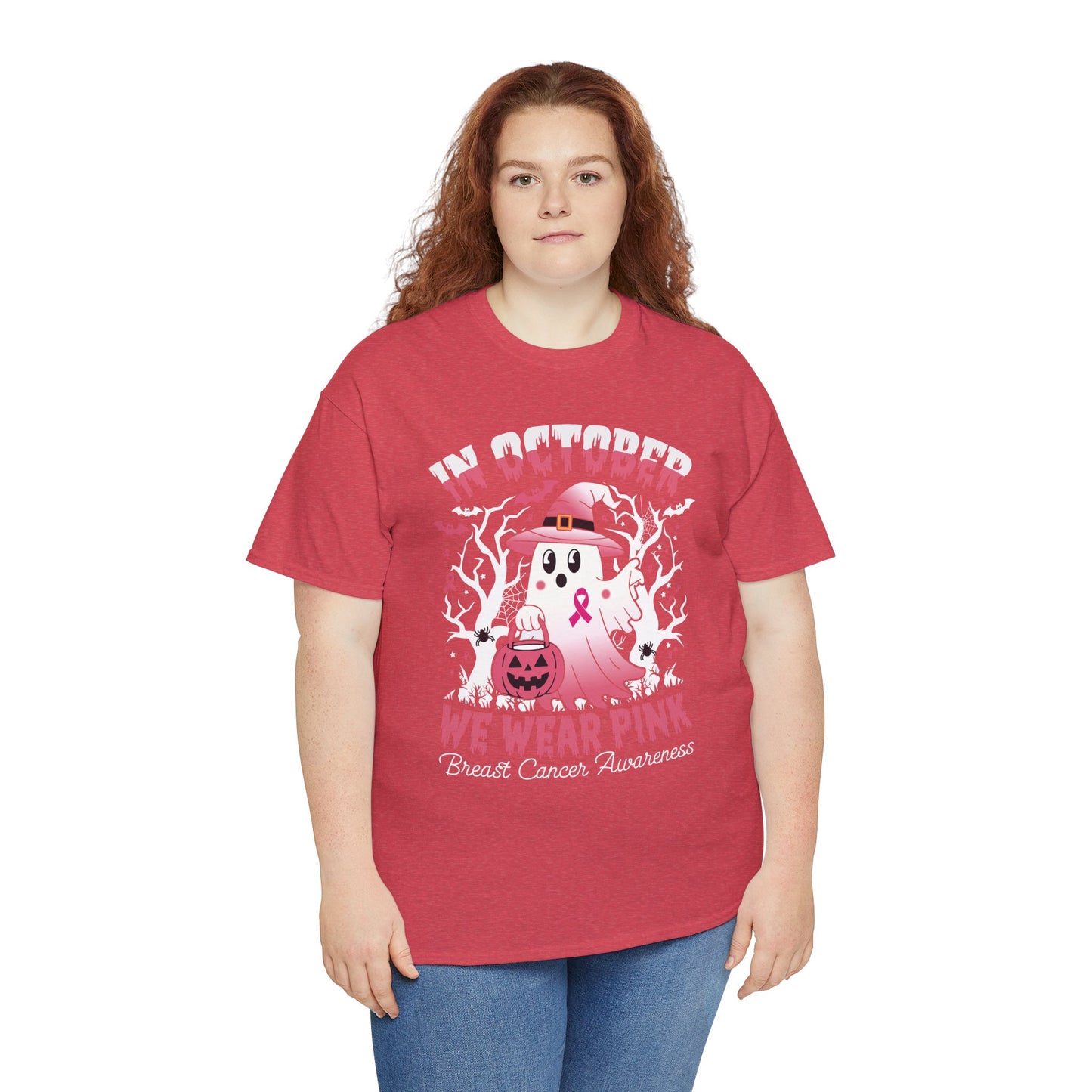 In October We Wear Pink Funny Breast Cancer Gift Shirts