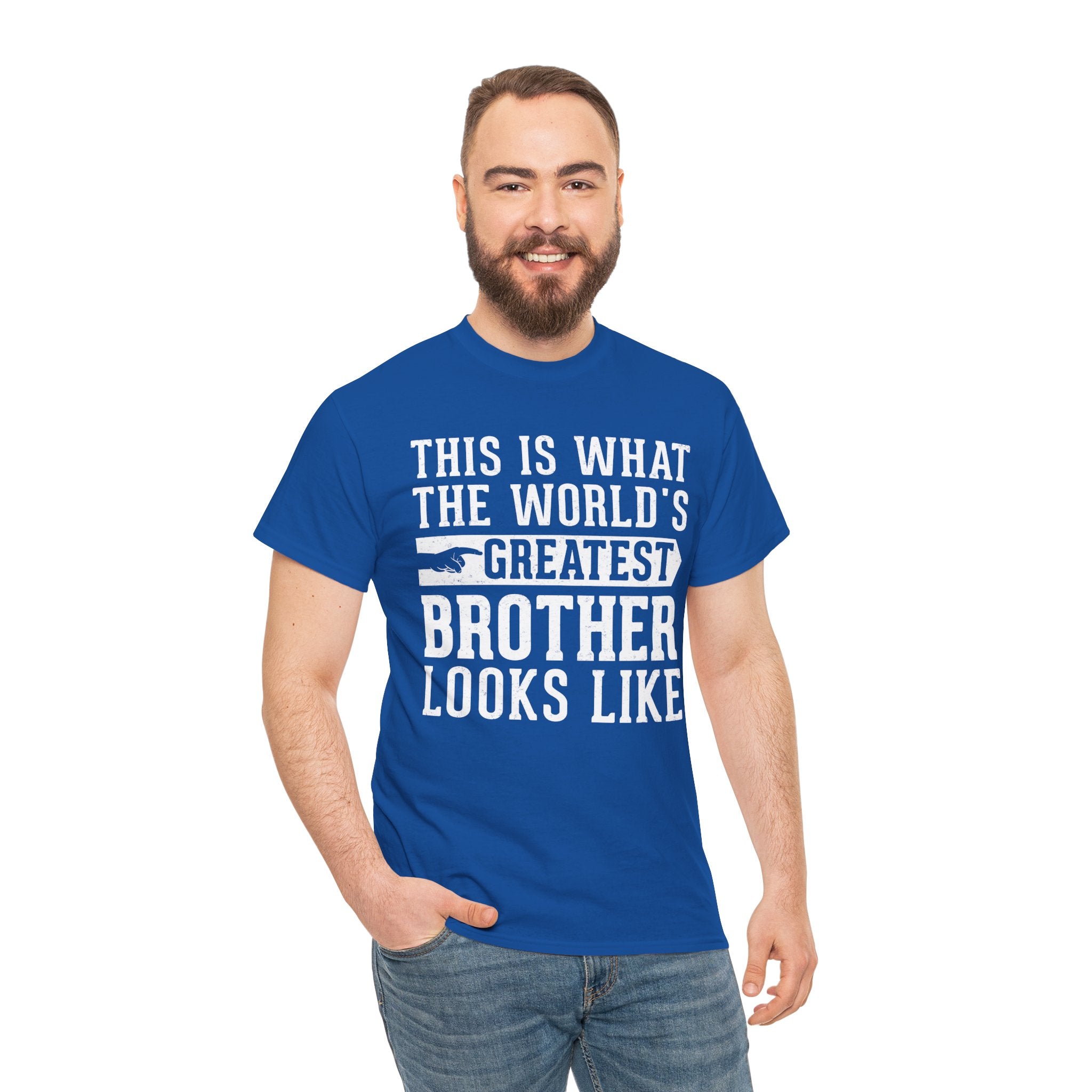 This is what the world's greatest brother looks like Funny T-Shirt