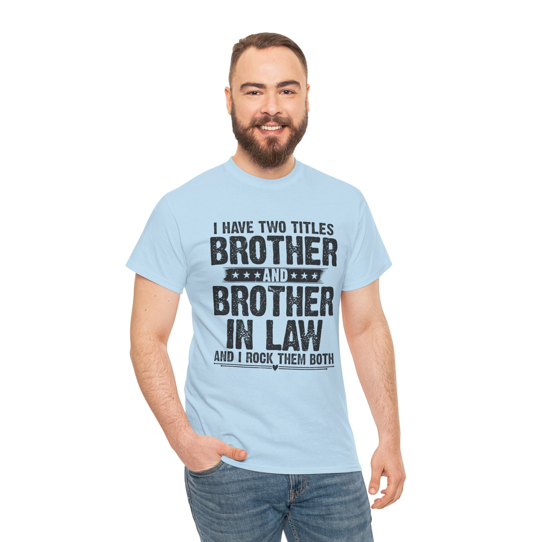 Funny Gaming Gifts Tee I Have Two Titles Brother