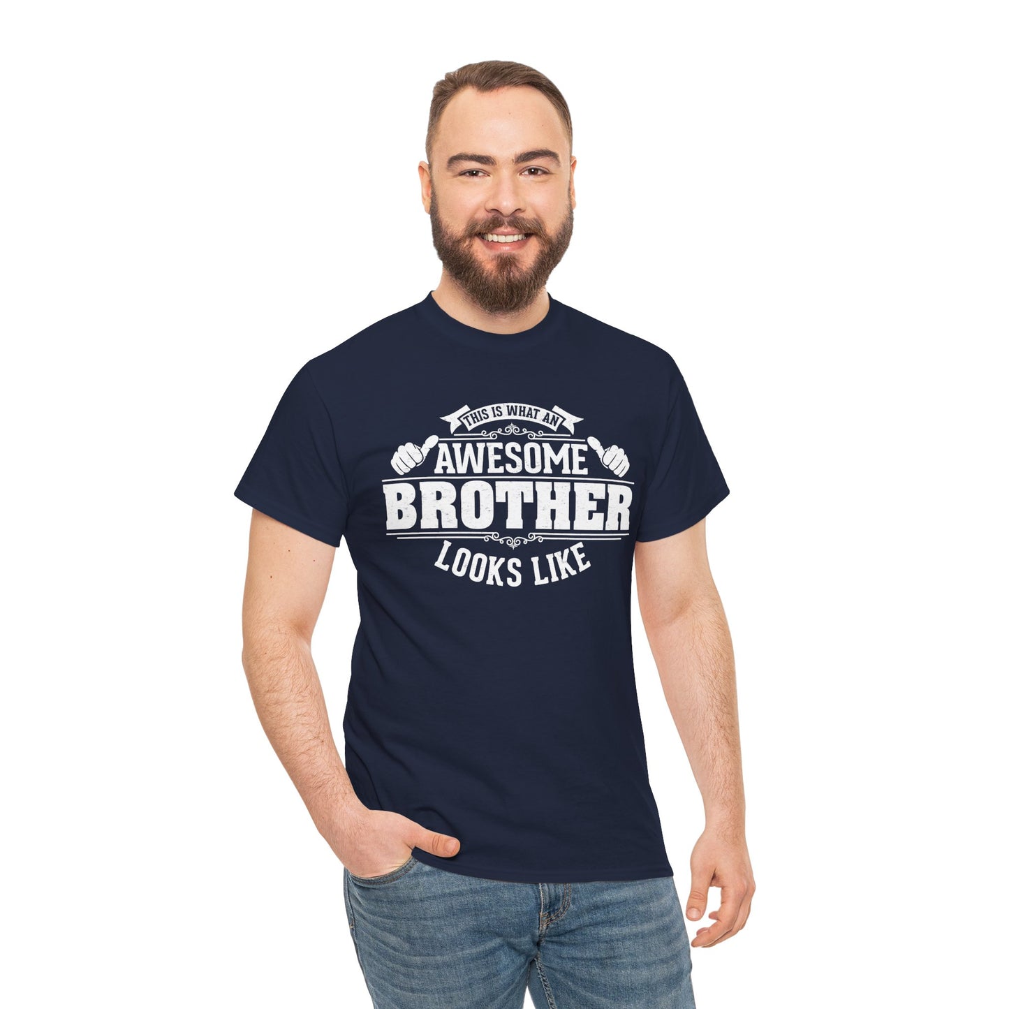 This Is What An Awesome Brother Looks Like Funny T-Shirt