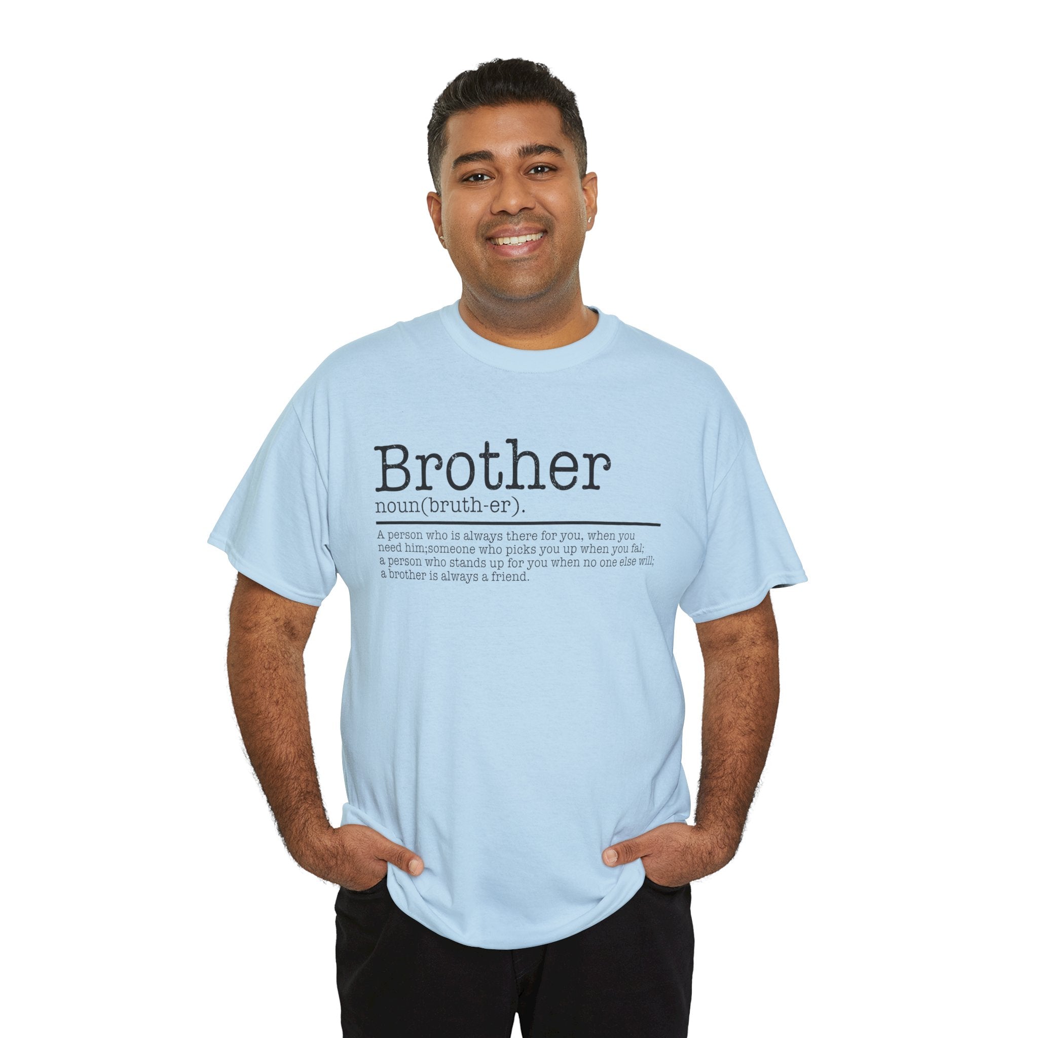 Funny Brother Definition Men's Tee Shirt - Humor Gifts for Him