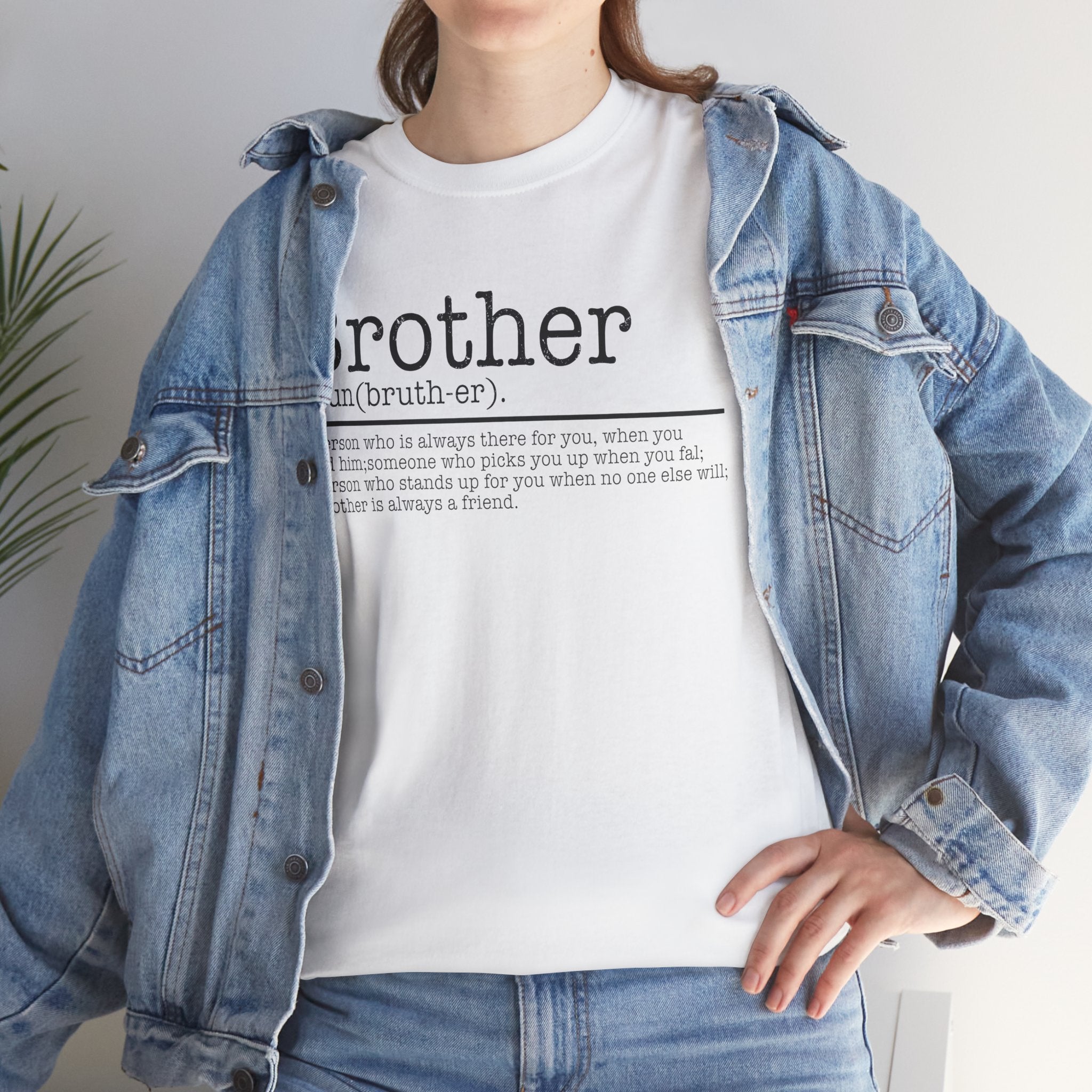 Funny Brother Definition Men's Tee Shirt - Humor Gifts for Him