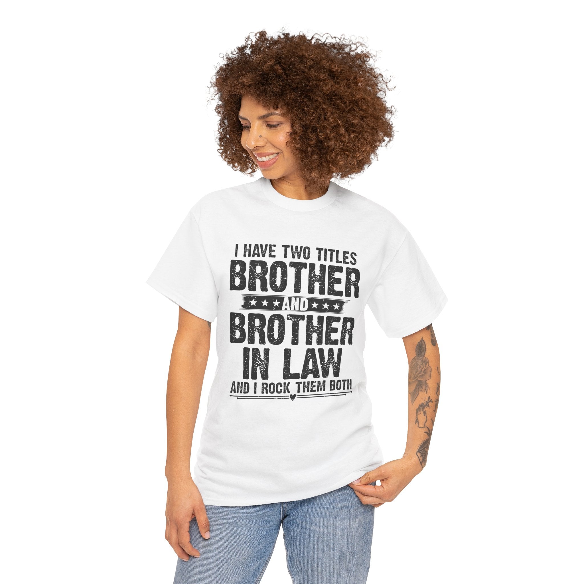 Funny Gaming Gifts Tee I Have Two Titles Brother