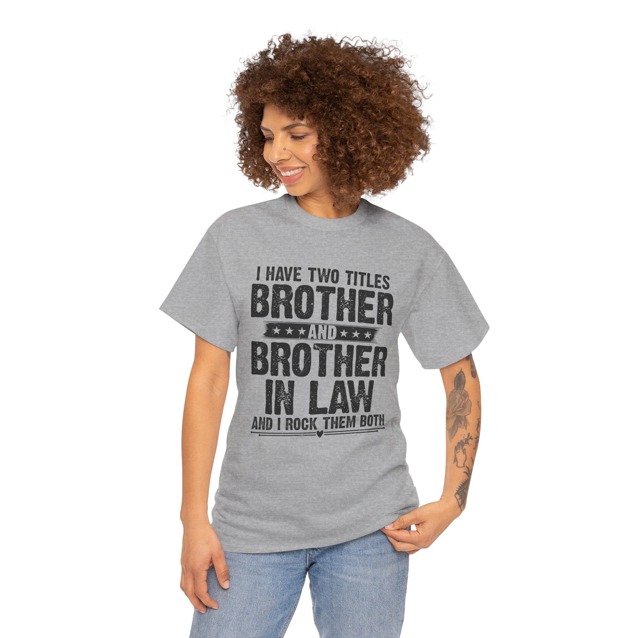 Funny Gaming Gifts Tee I Have Two Titles Brother