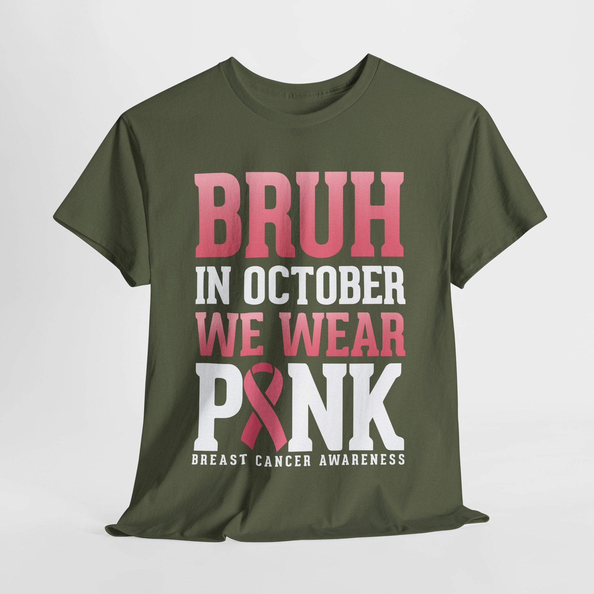 Breast Cancer Warrior In October We Wear Pink Womens Tee