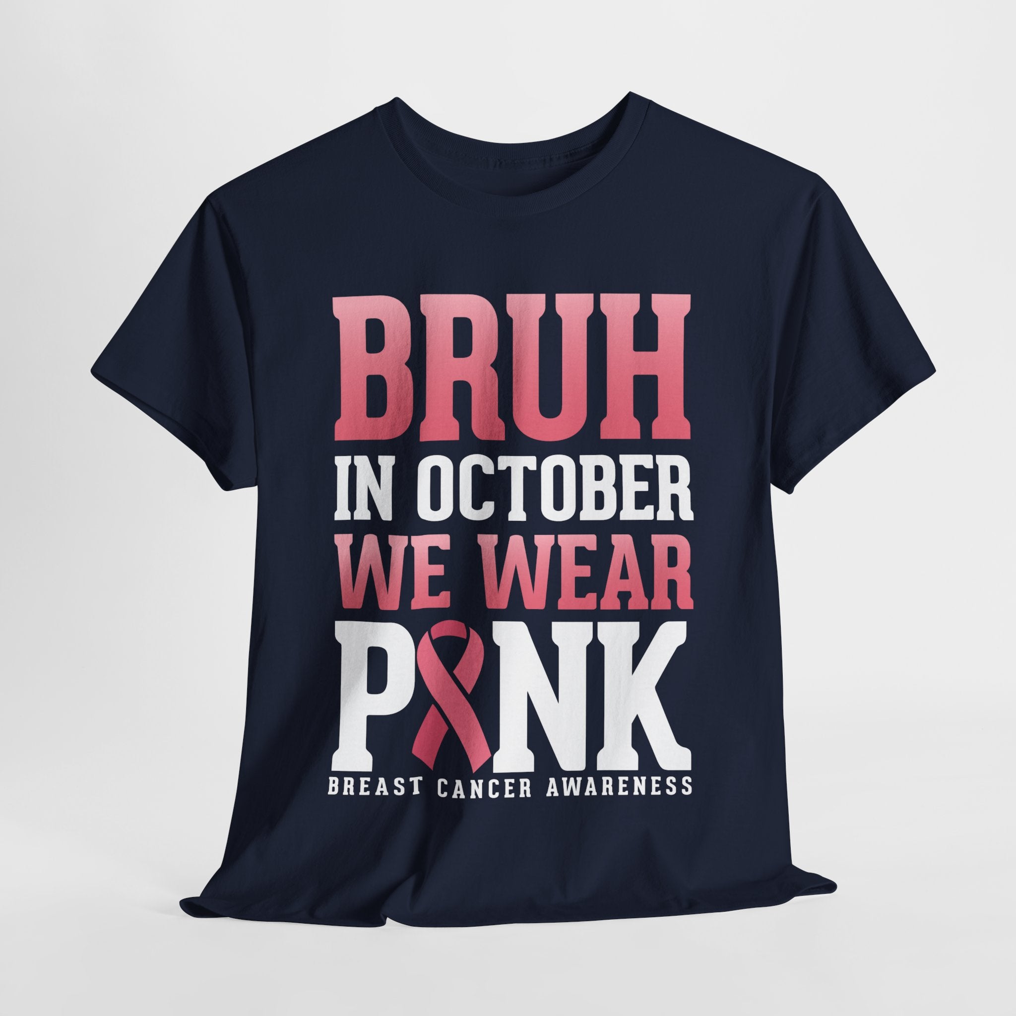 Breast Cancer Warrior In October We Wear Pink Womens Tee