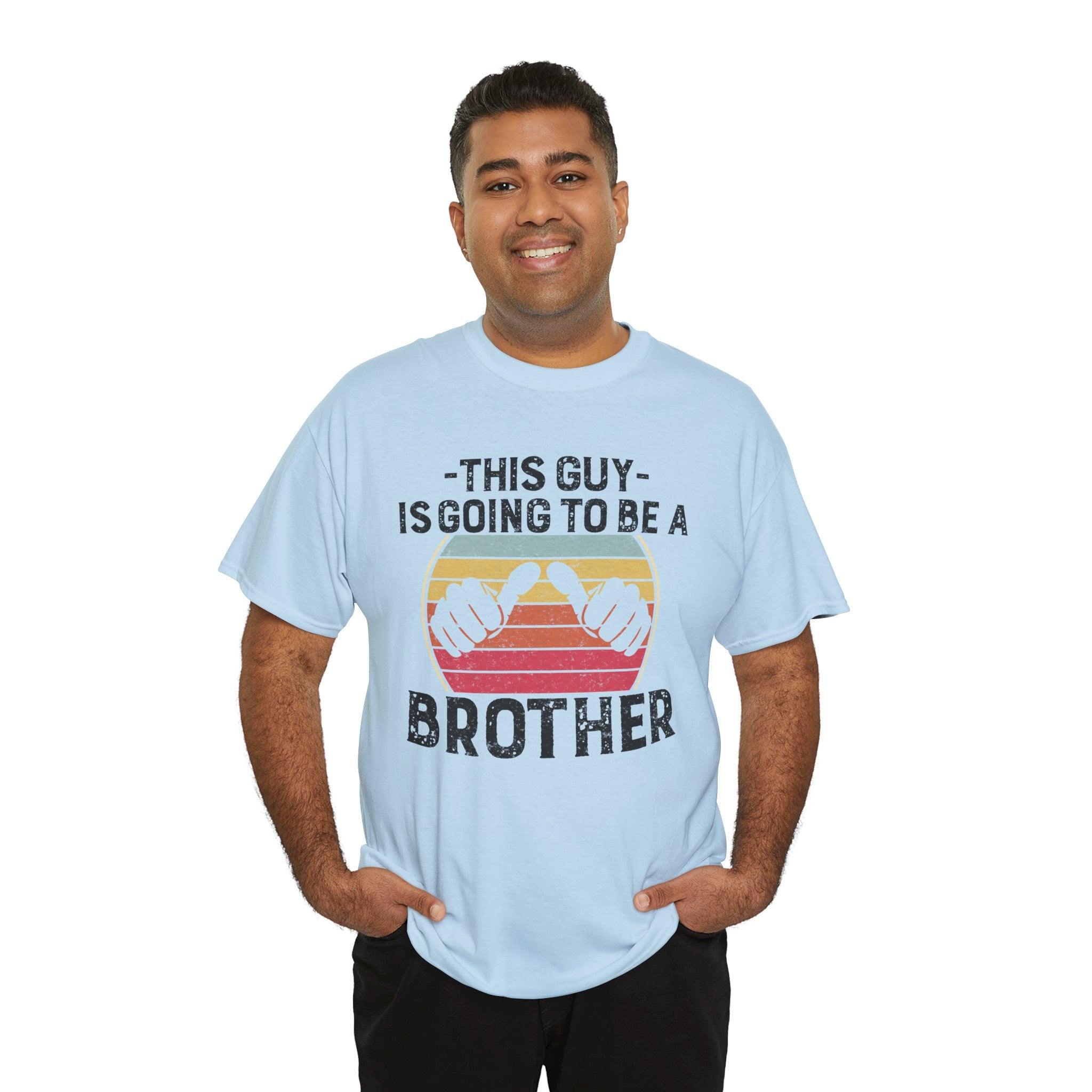 Retro Style This Guy Is Going To Be A Brother Funny Brother Gift T-Shirt