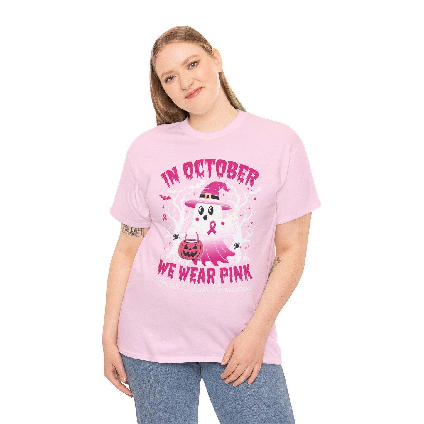 In October We Wear Pink Shirts Gifts For Survivor