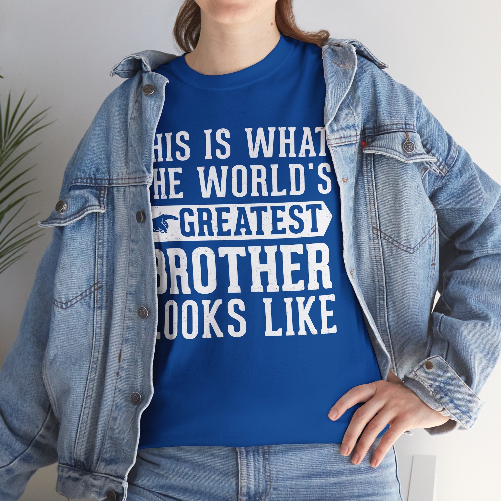 This is what the world's greatest brother looks like Funny T-Shirt