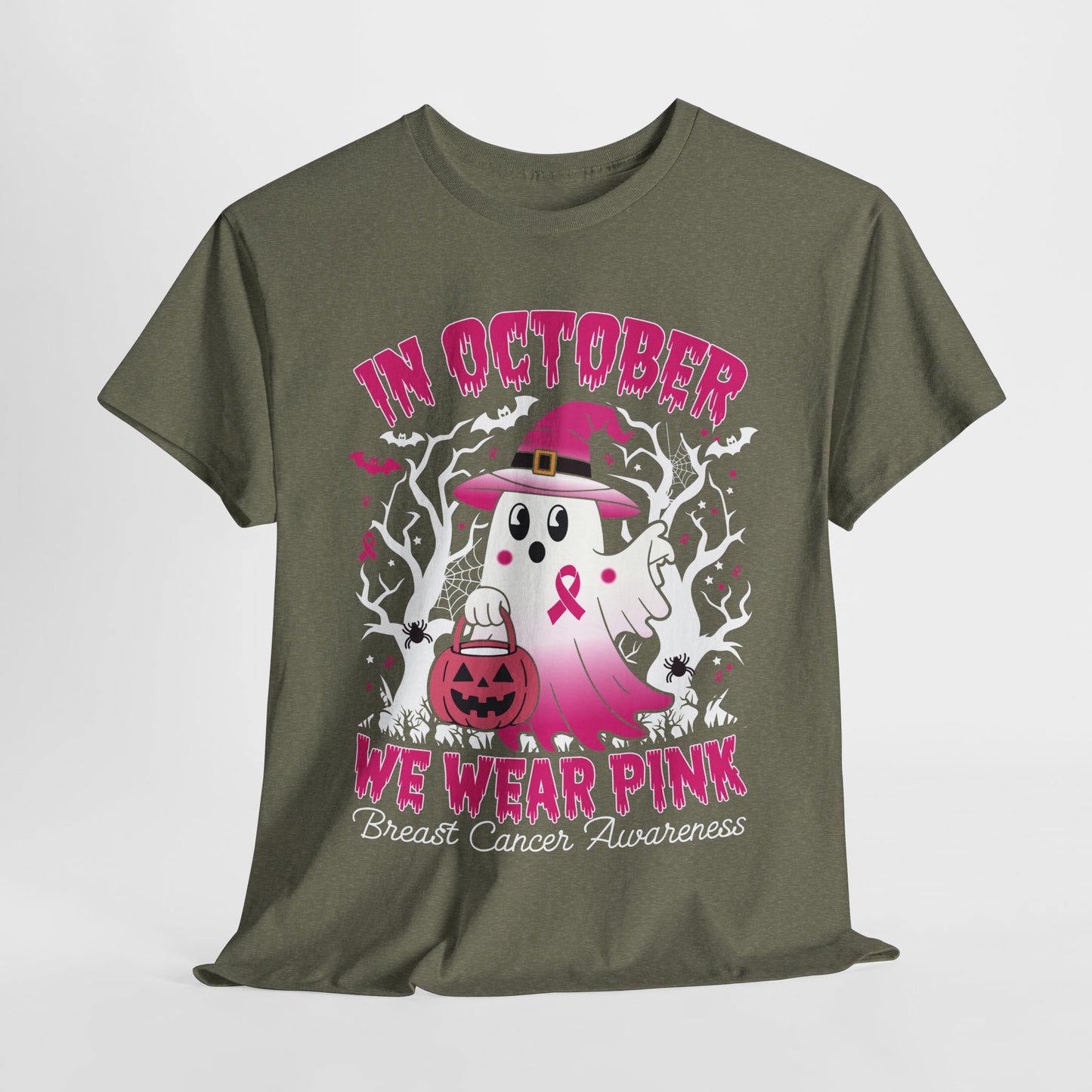In October We Wear Pink Shirts Gifts For Survivor