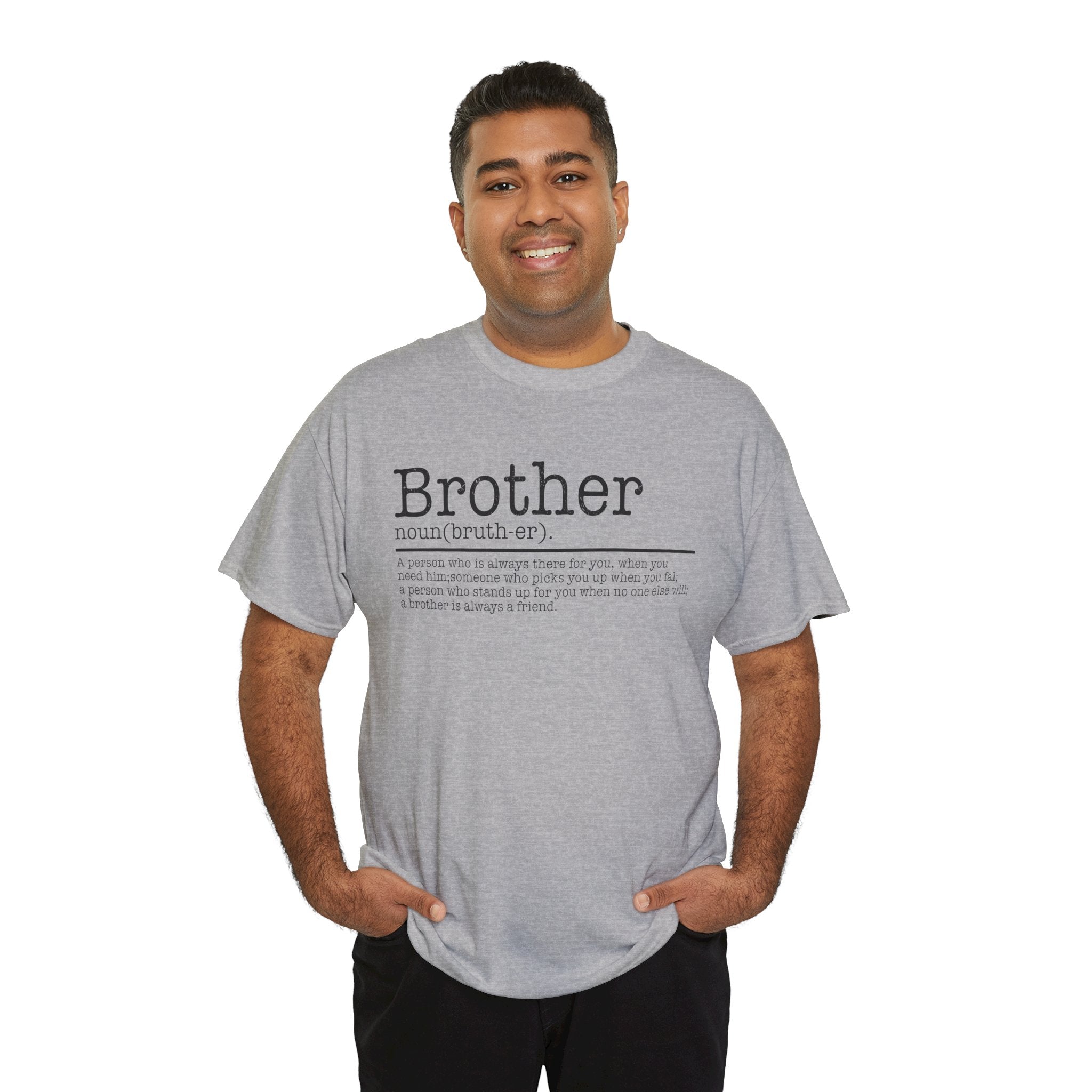 Funny Brother Definition Men's Tee Shirt - Humor Gifts for Him