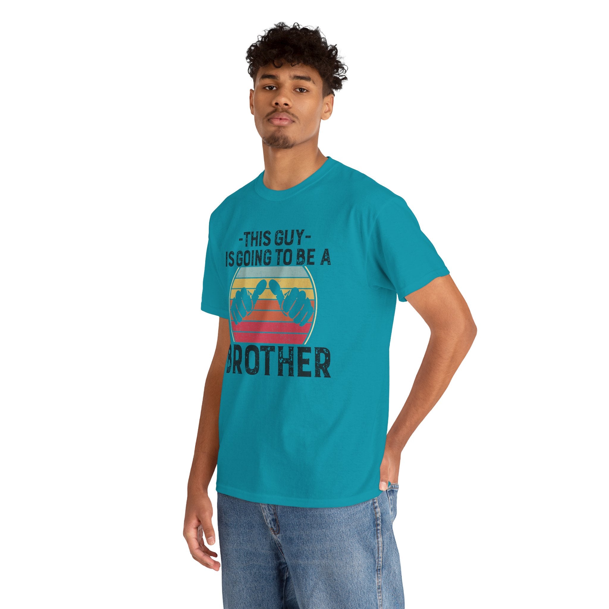 Retro Style This Guy Is Going To Be A Brother Funny Brother Gift T-Shirt