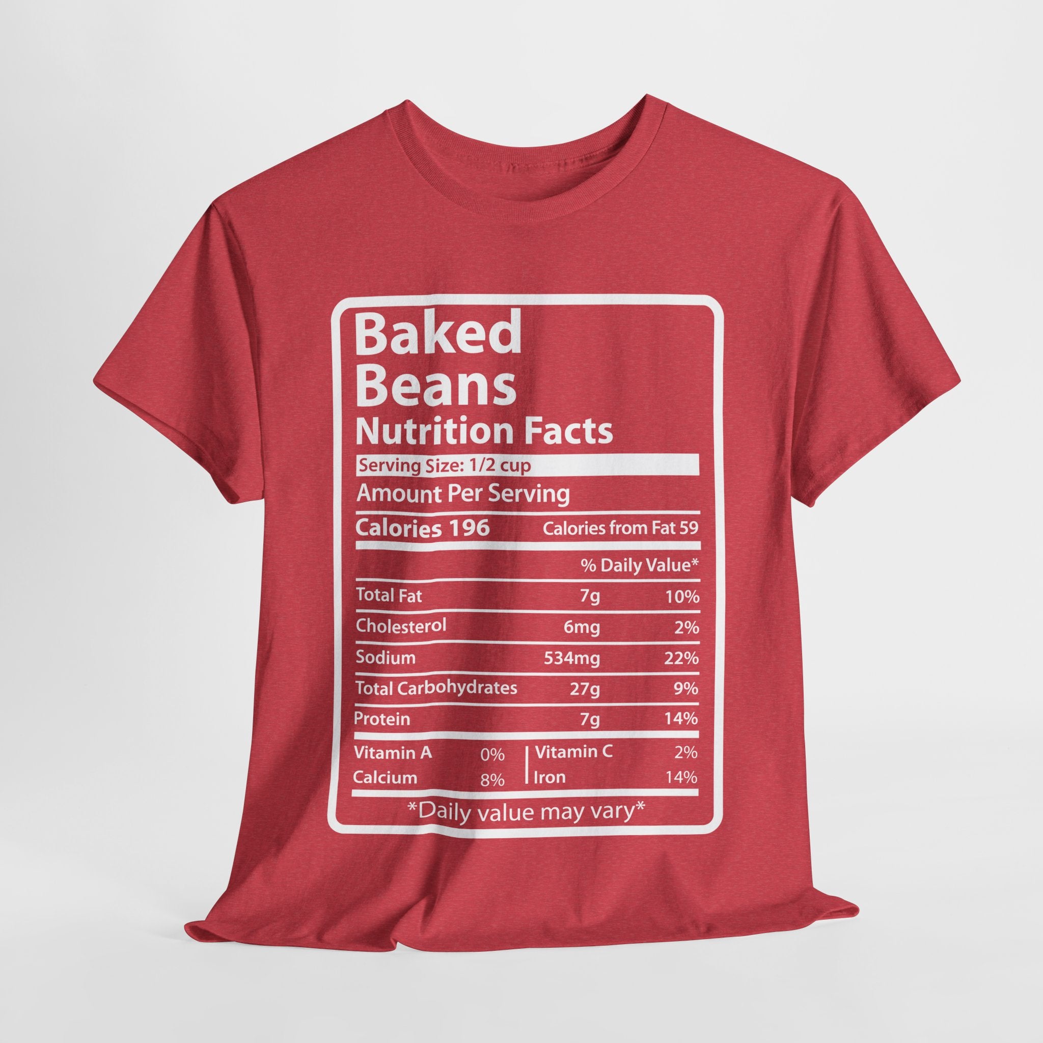 Funny Baked Beans Mens Tee for Thanksgiving Christmas