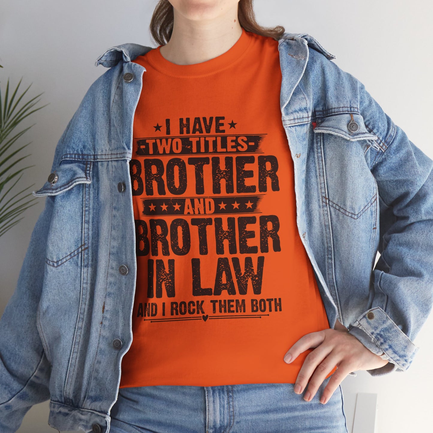 Funny Fathers Day Brother Men's Tee