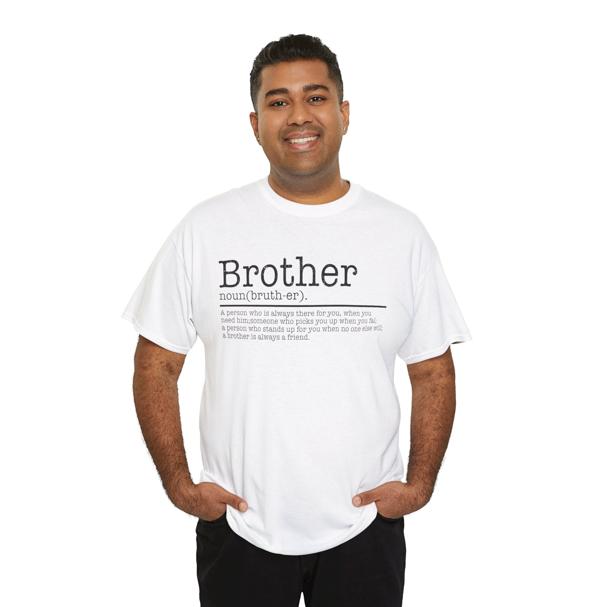 Funny Brother Definition Men's Tee Shirt - Humor Gifts for Him