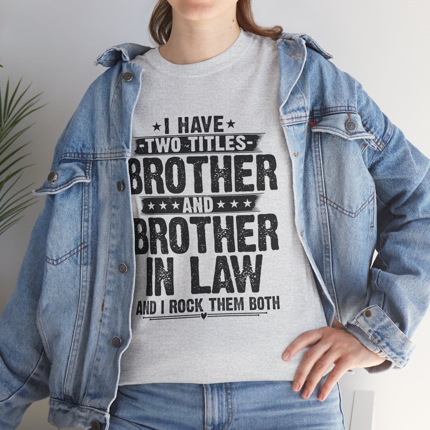 Funny Fathers Day Brother Men's Tee