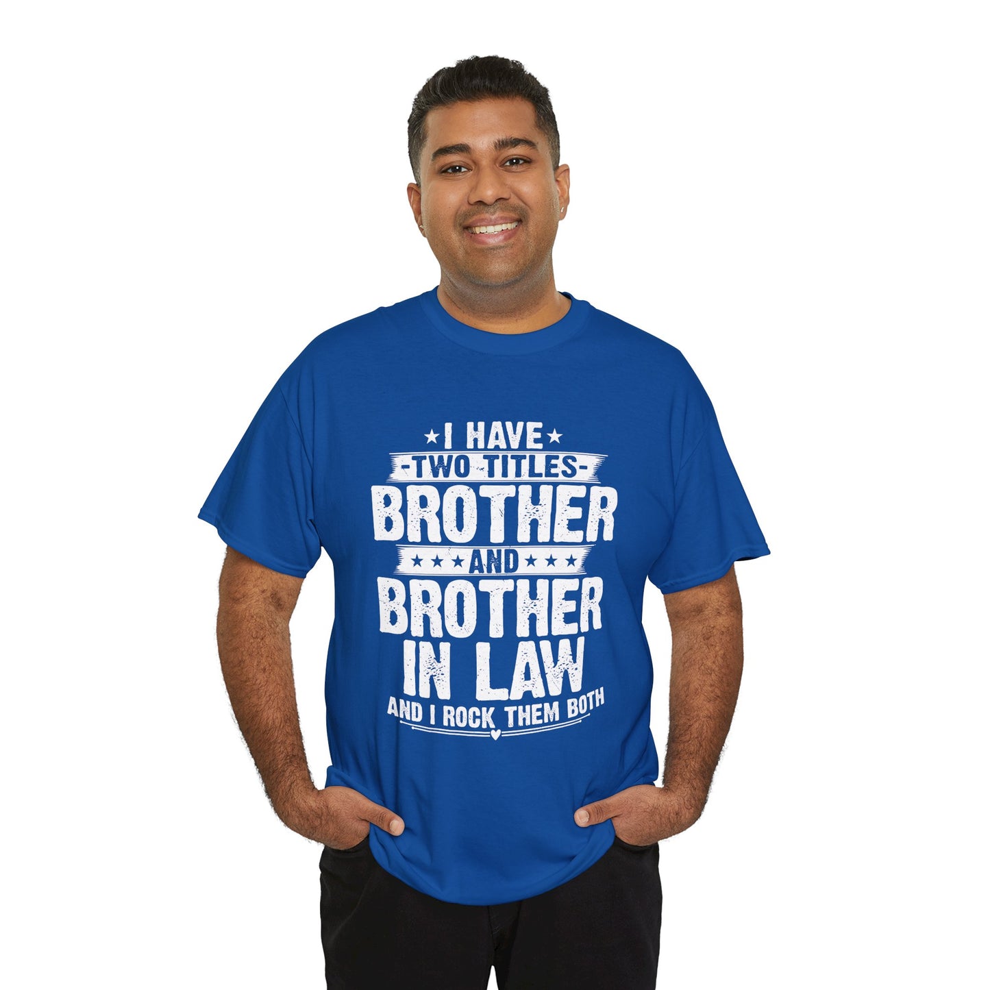Gamer Unisex Tee - Funny I Have Two Titles Brother Gaming Gifts